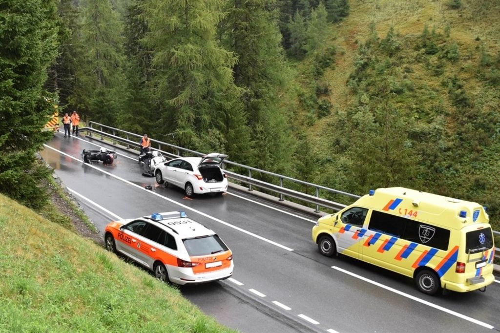 Accident de moto mortel près de Davos