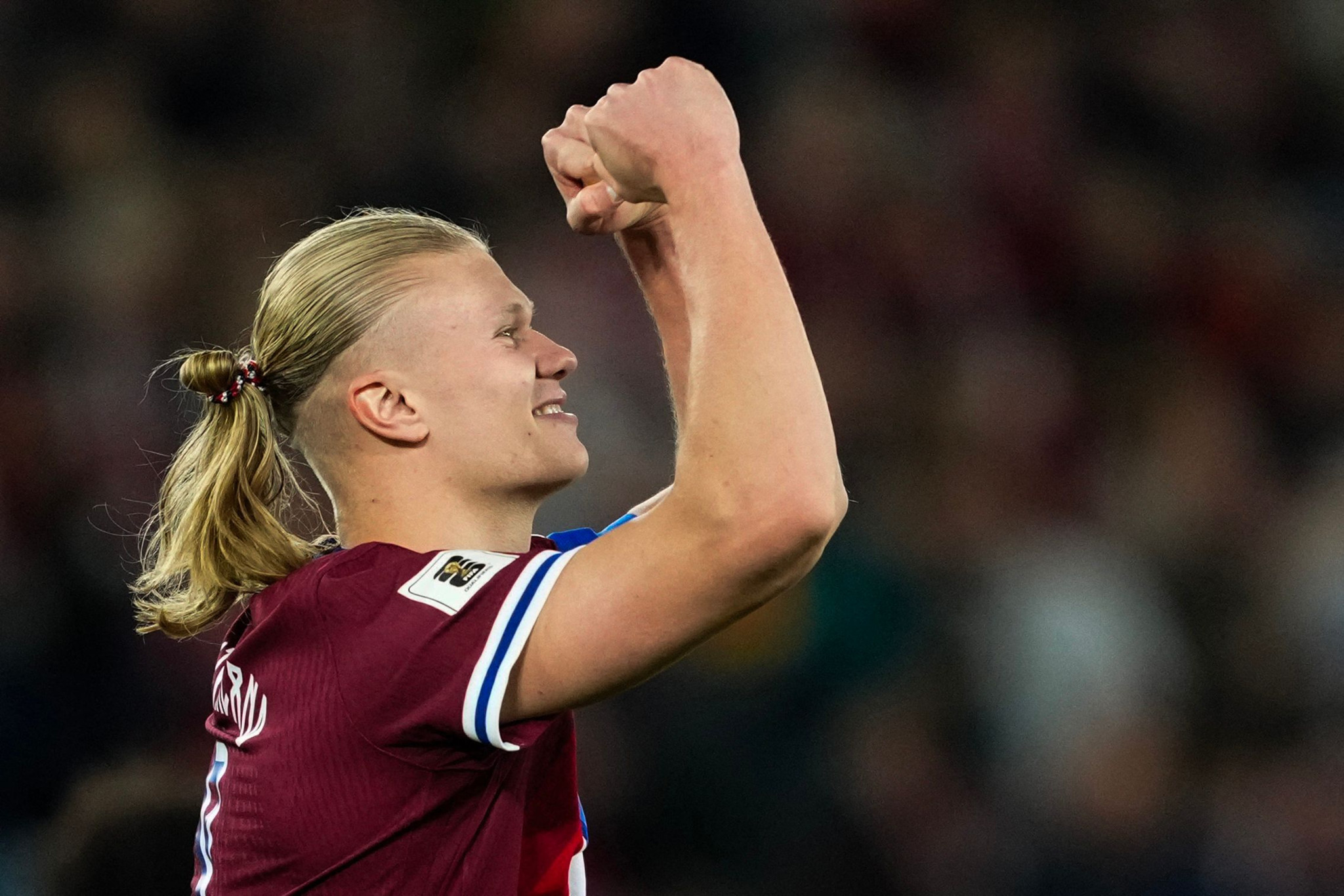 Haaland treble strengthens Norway qualification