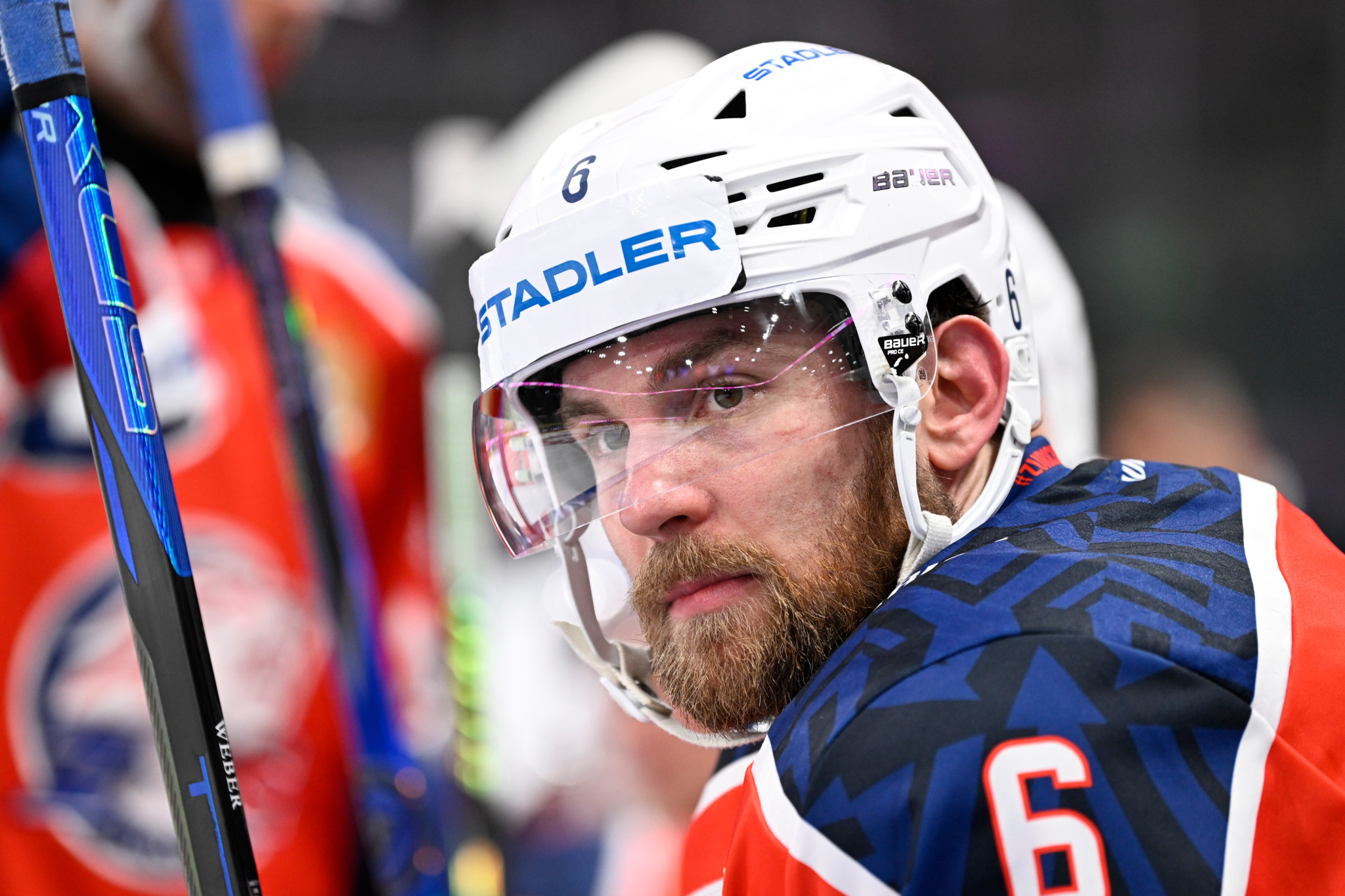 Yannick Weber von ZSC in einem Eishockeyspiel der Champions Hockey League in ZĂĽrich am 11. November 2025.