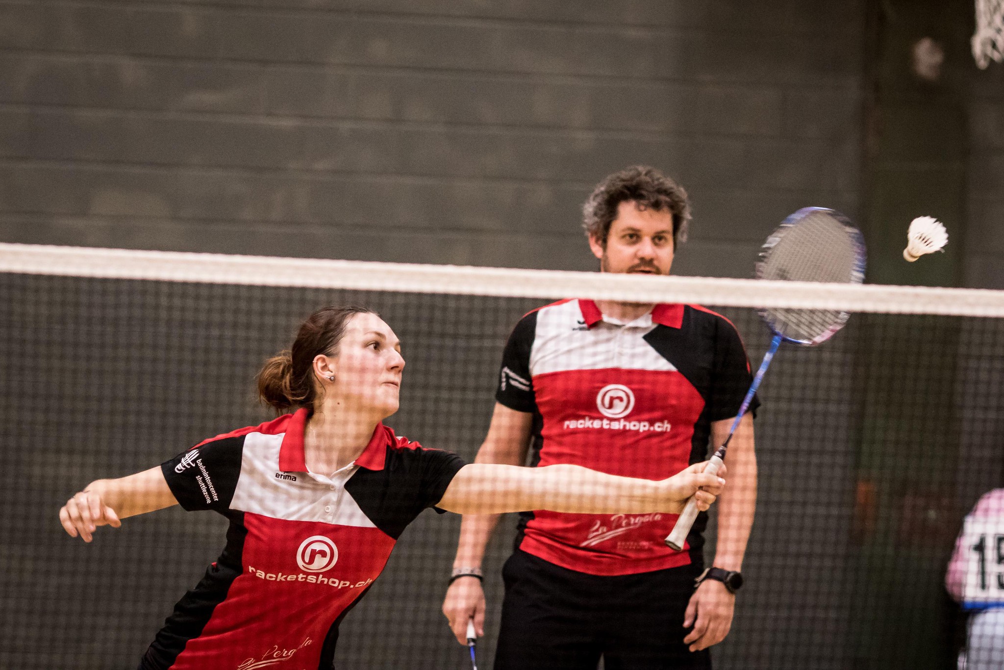 Spielen noch NLB-Badminton, aber nicht mehr bei Vitudurum, sondern für St.Gallen-Appenzell: Jenny Kobelt und Thomas Bless.