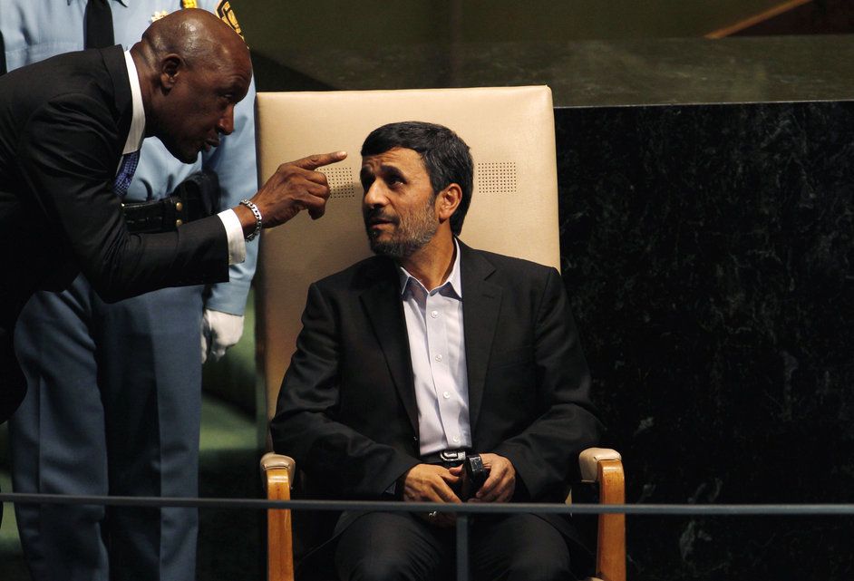 Der iranische Präsident Ahmadinejad sorgte mit seinen Reden bereits mehrfach für Empörung.