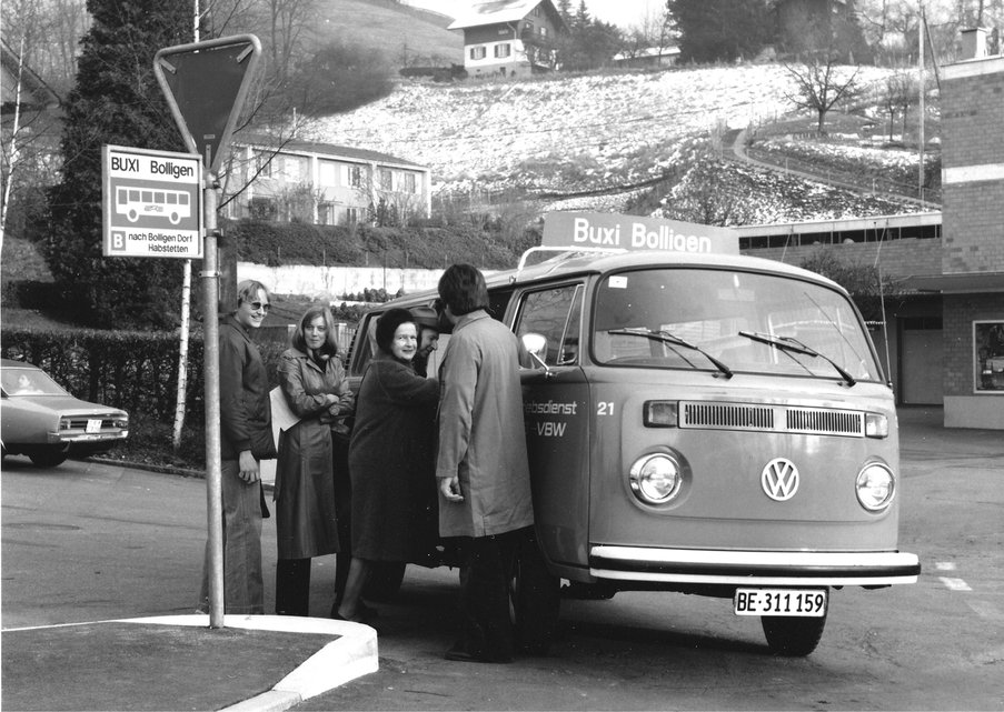 Das Buxi erschloss Bolligens Quartiere. 