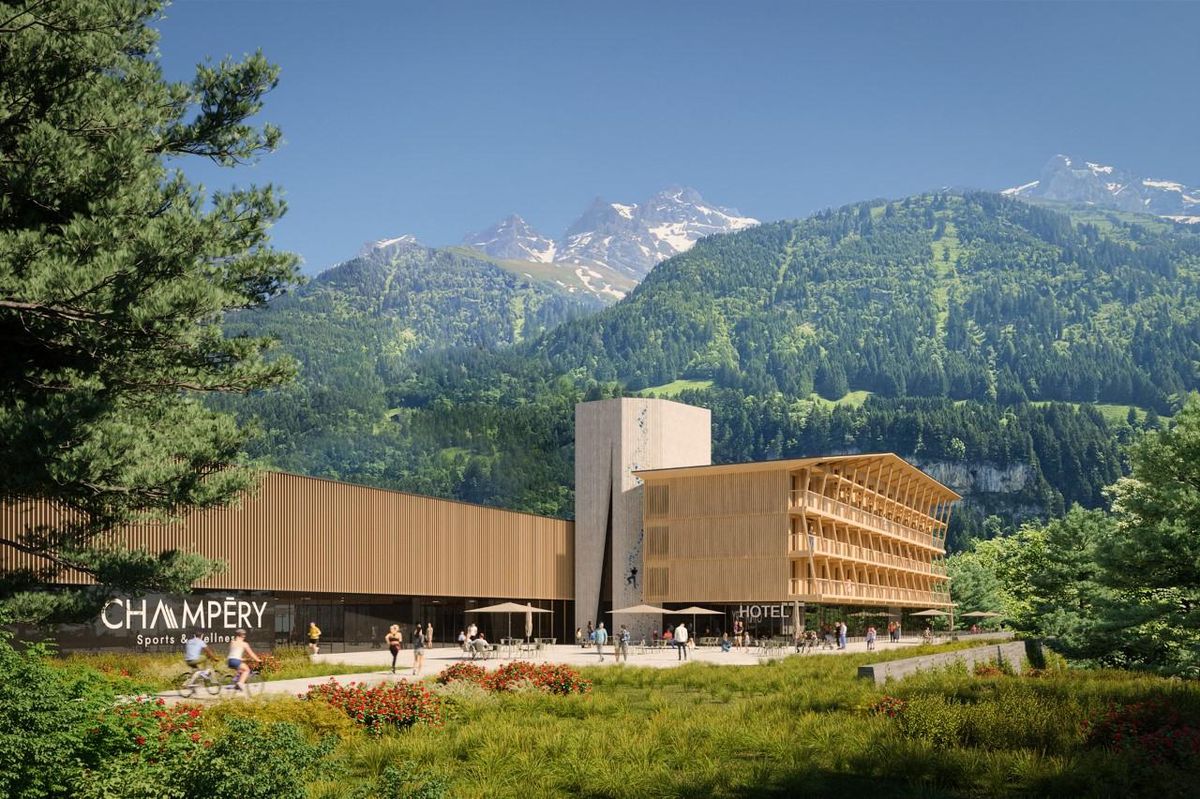 Une rénovation à 55 millions pour le Palladium de Champéry 