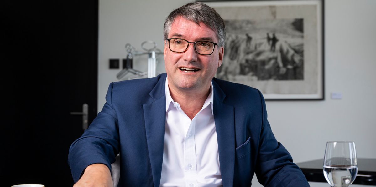 Le président de La Poste, Christian Levrat.