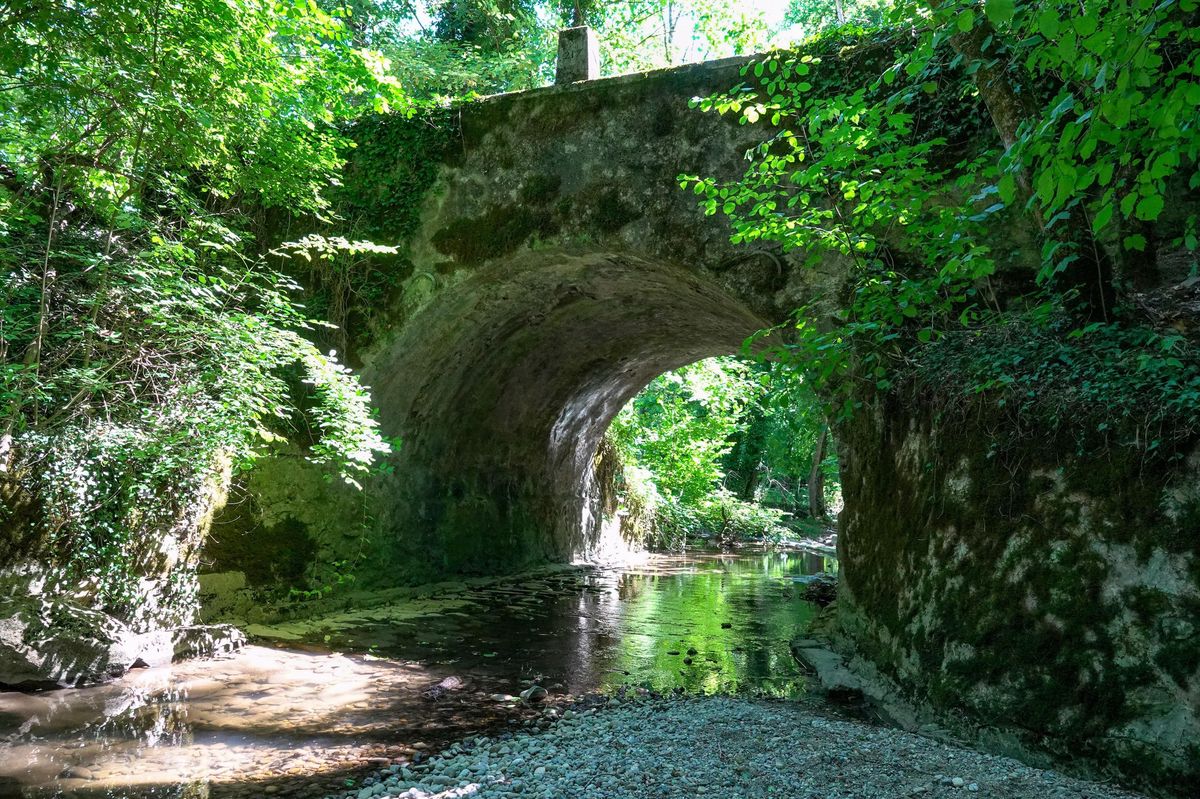 Le pont de Chens-sur-Léman. 