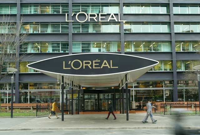 Le siège social de L'Oréal, en France.