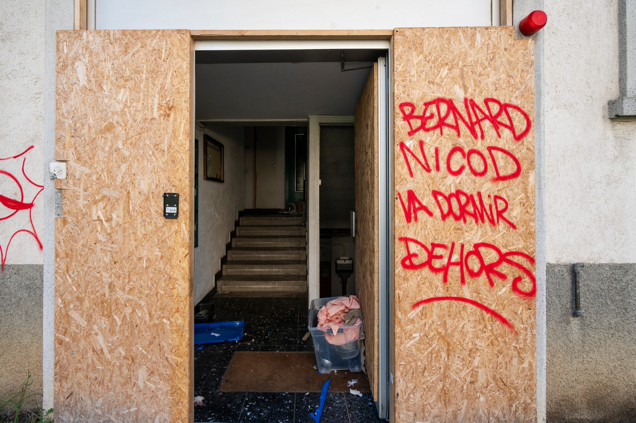 Intervention policière: Une femme «potentiellement séquestrée» dans un squat lausannois