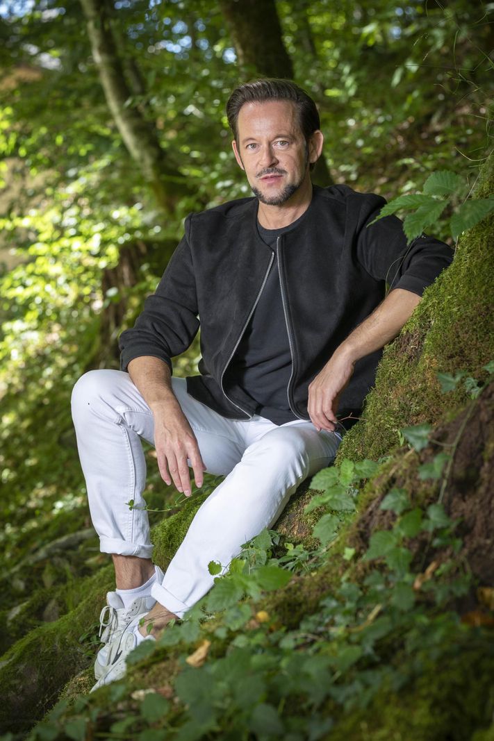 BRIENZ LE 2 SEPTEMBRE 2021. Le chanteur Michael Von der Heide.  ©  (24 HEURES /Jean-Paul Guinnard)  