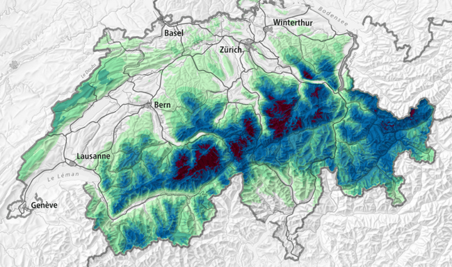 Bis Sonntag gibt es viel Neuschnee.