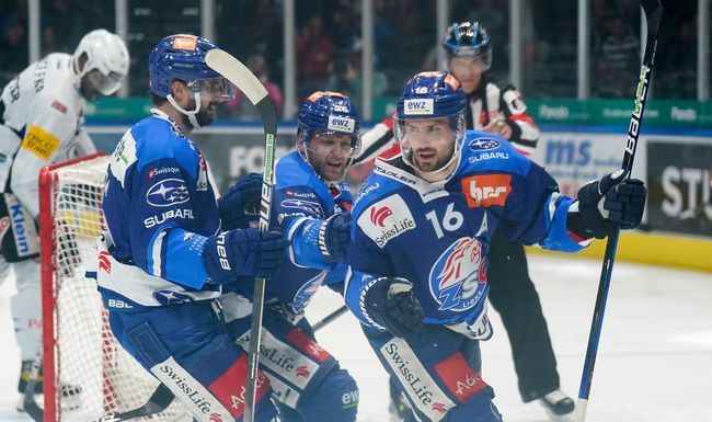 La joie des Zurichois après le 3-1.