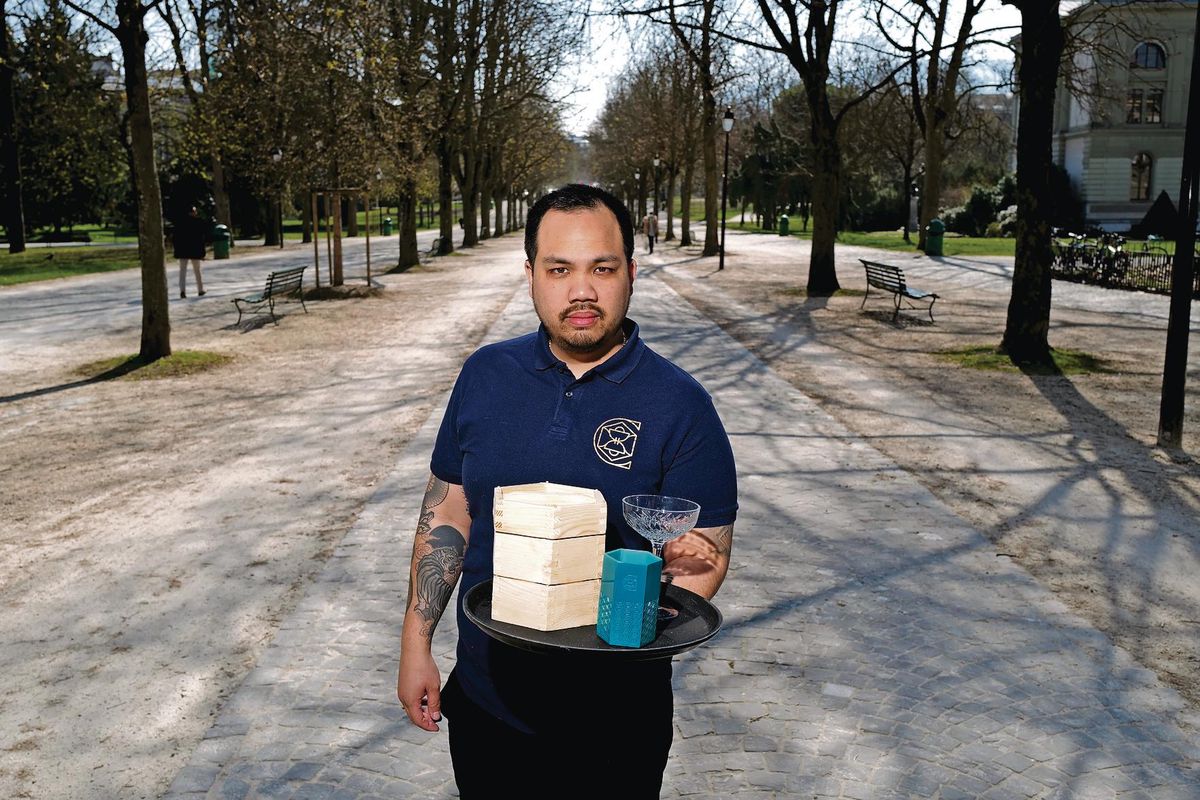 Aventure culinaire à Genève Il revisite le concept de la «dark