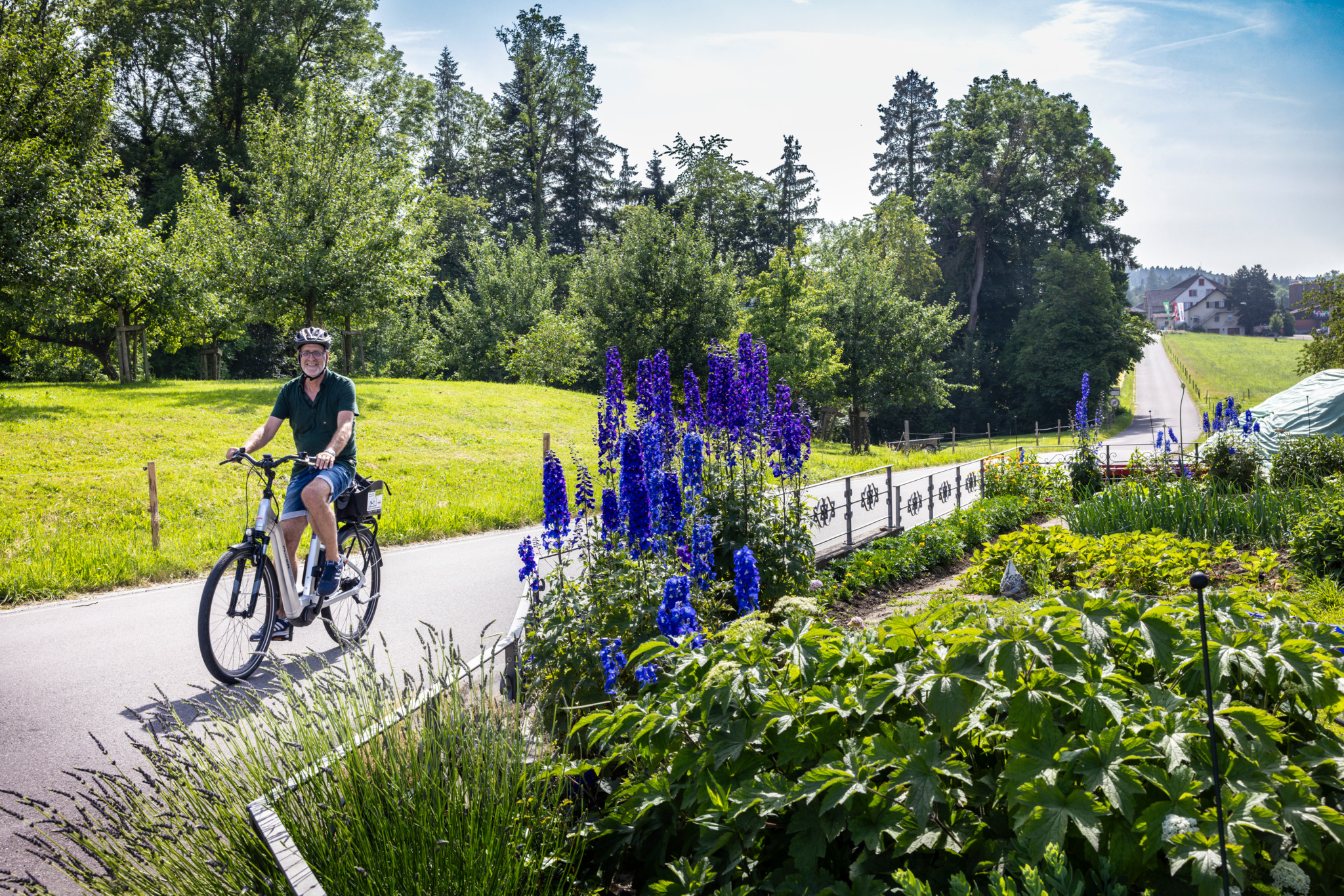 Bauerngarten-Route im Thurgau: Mit dem E-Bike von Beet zu Beet
