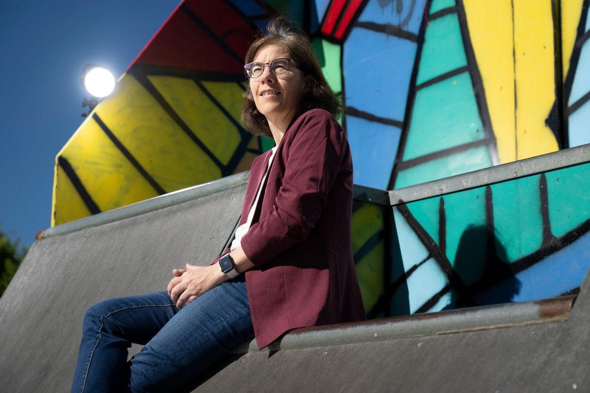 Etoy, le 17 mai 2024, Tania Séverin, nouvelle directrice d’Addiction Suisse. ©Florian Cella/24H