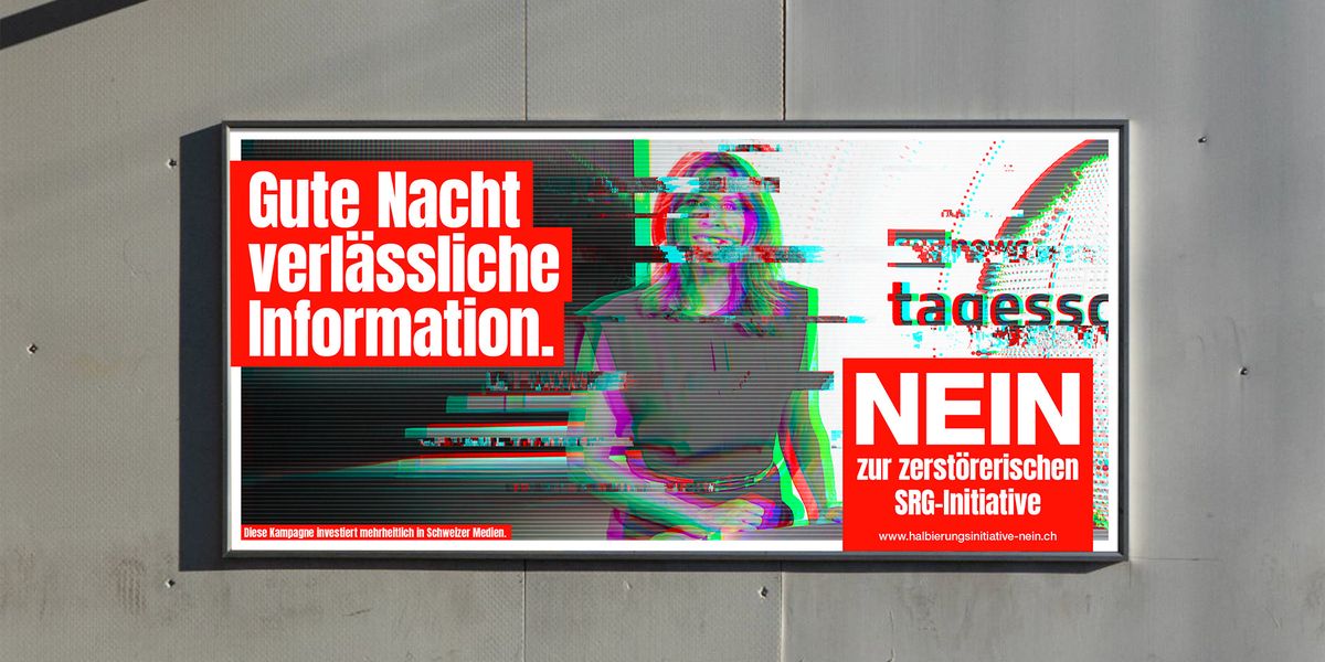 Halbierungsinitiative: Gegner warnen vor Service-public-Abbau