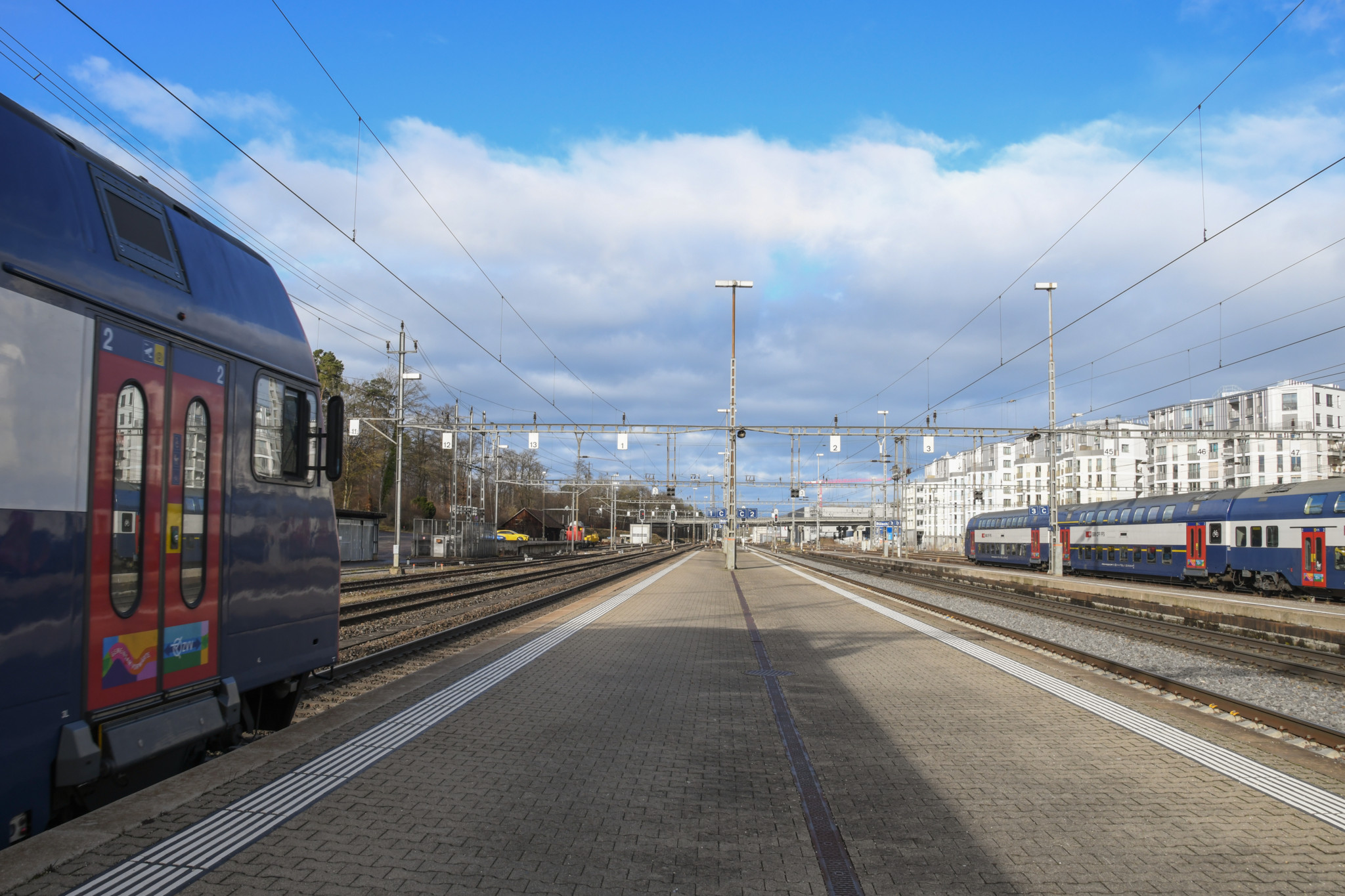 Geplante Passerelle beim Bahnhof Bülach. Foto: André Springer