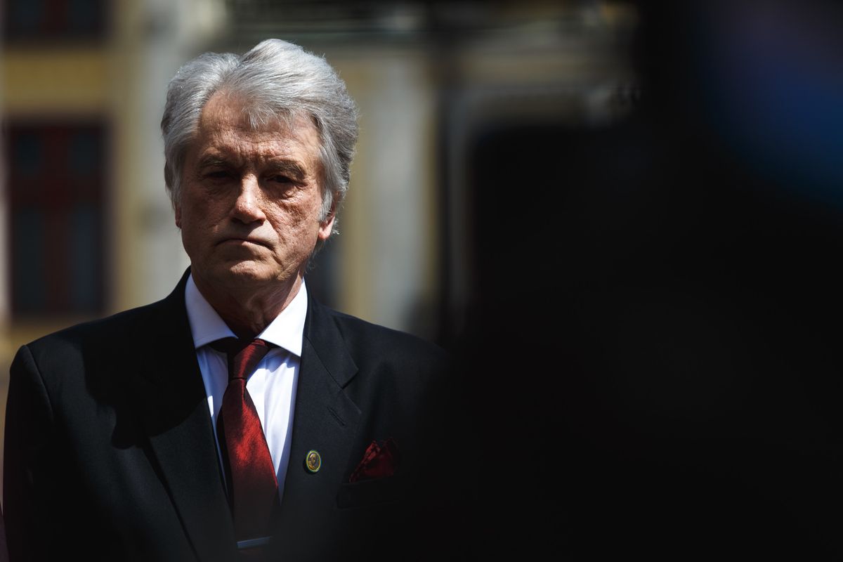 UkraineNews ExPräsident Wiktor Juschtschenko in der Schweiz Der Bund