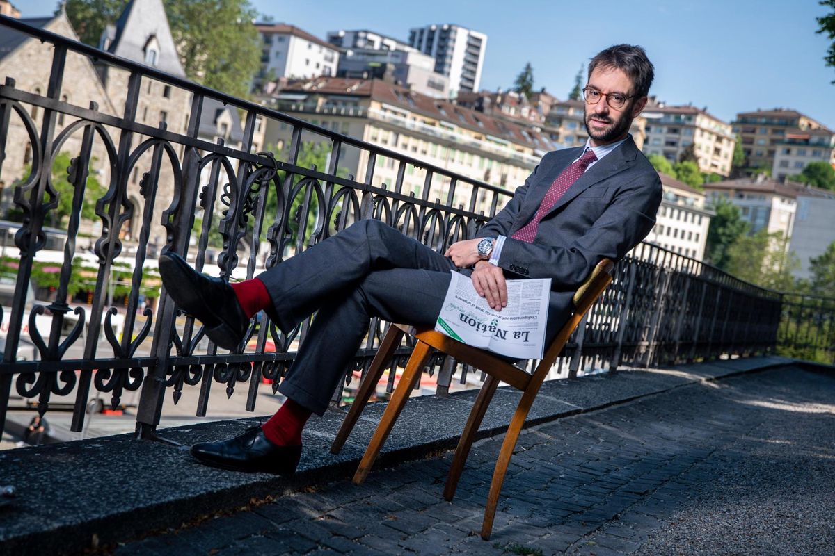  Félicien Monnier, nouveau président de la Ligue Vaudoise. 