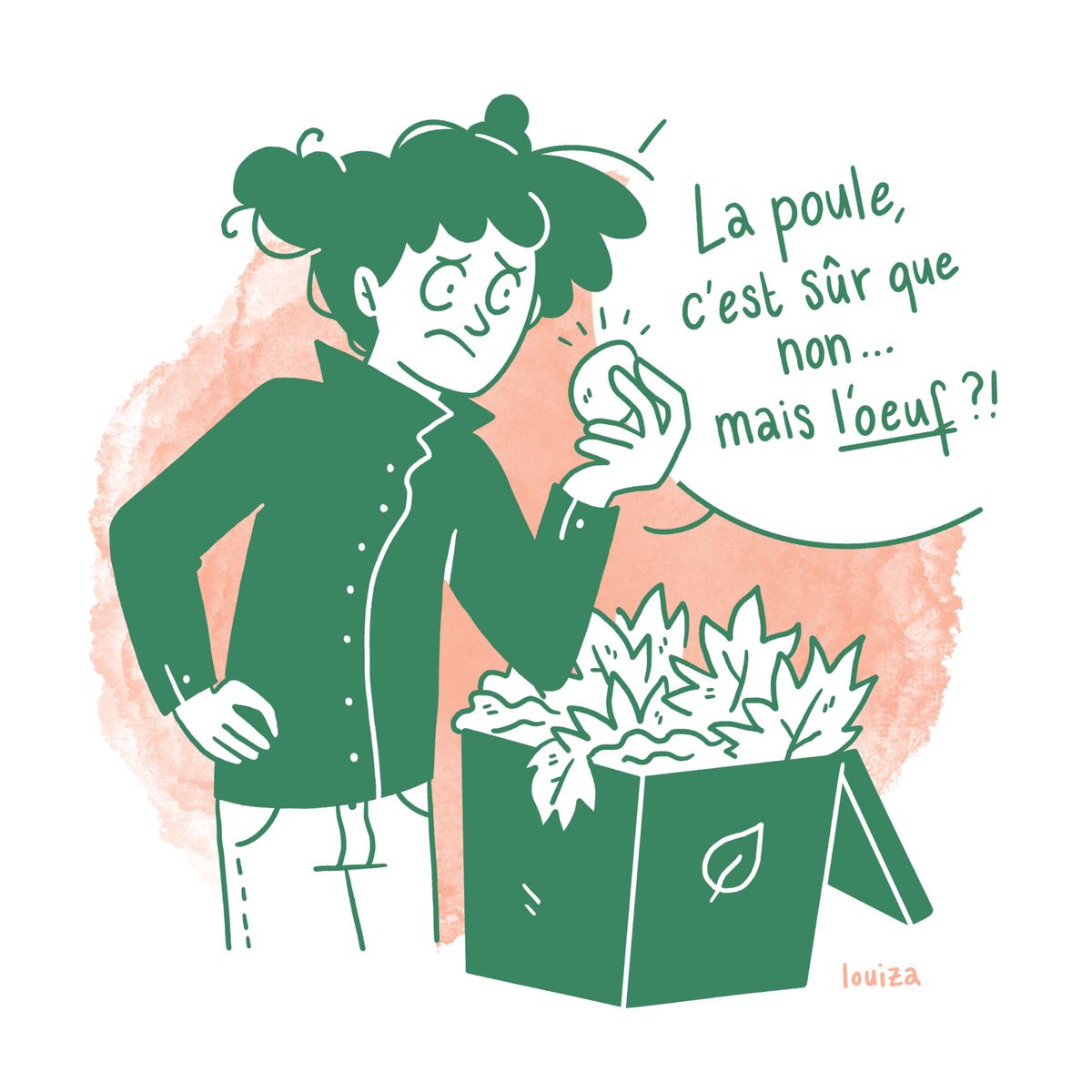 Les coquilles d’œufs ont-elles leur place au compost?