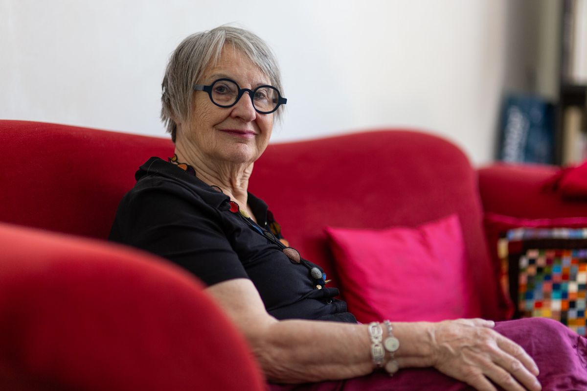 Guite Theurillat, autrice de «L’amour en Berne», chez elle