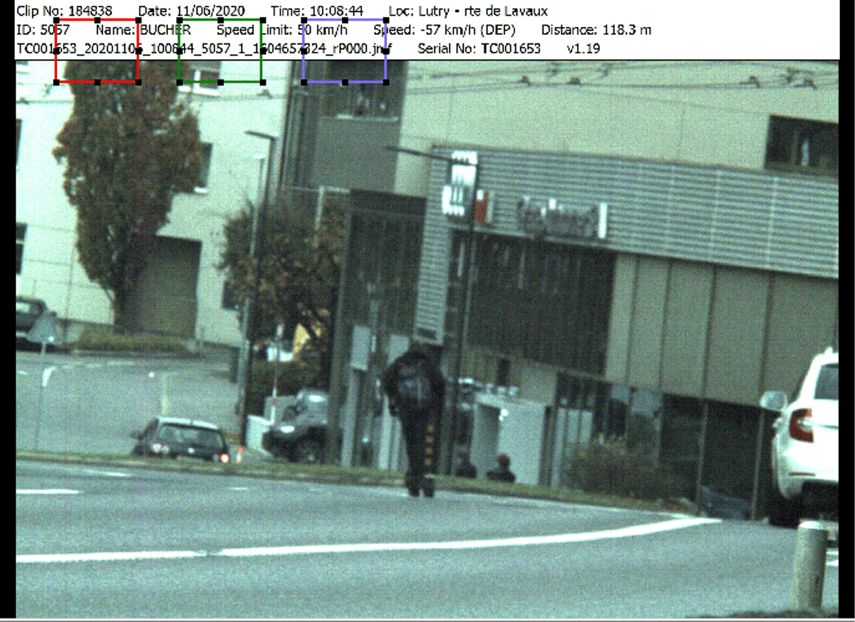 Un trentenaire à trottinette flashé à 57 km/h