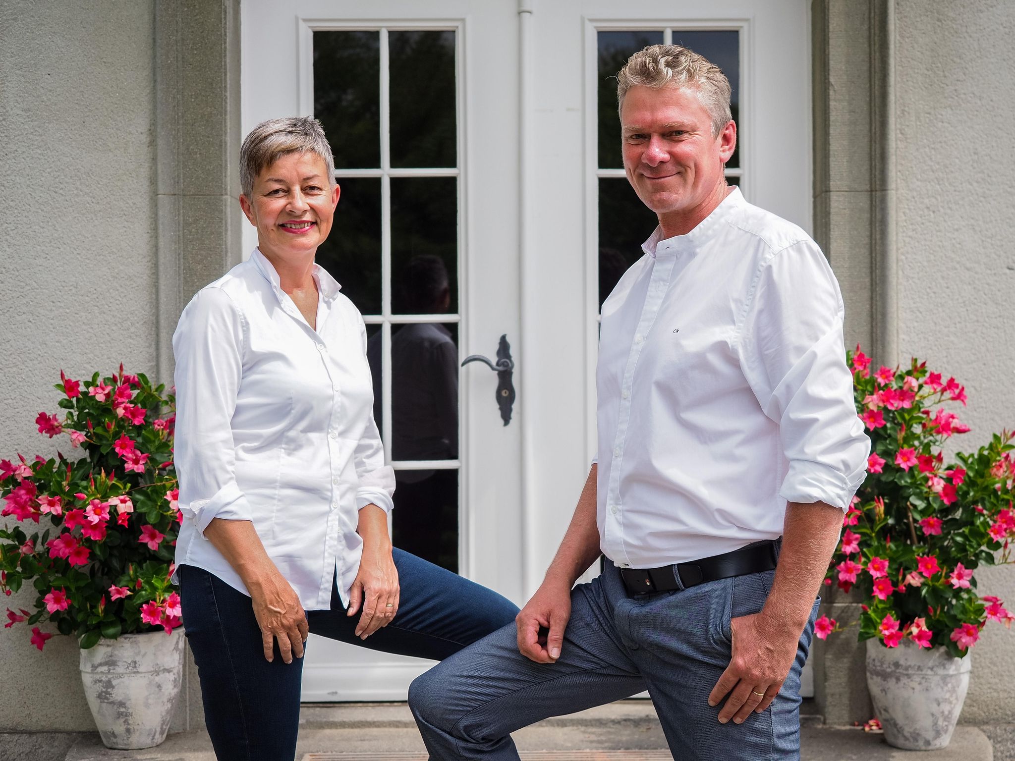 Beatrice und Herwig Waldenberger sind die neuen Besitzer der Villa Wolfer am Rosenberg.