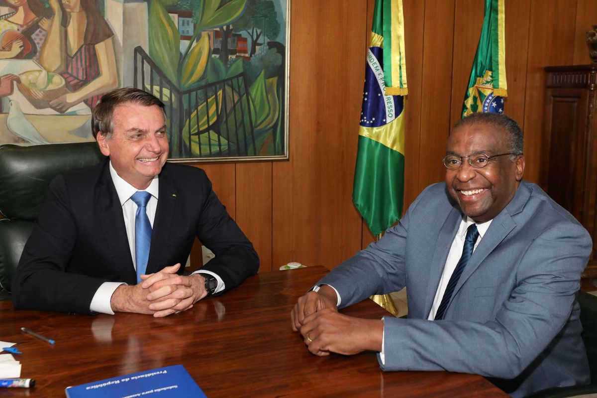 Carlos Alberto Decotelli et Jair Bolsonaro.