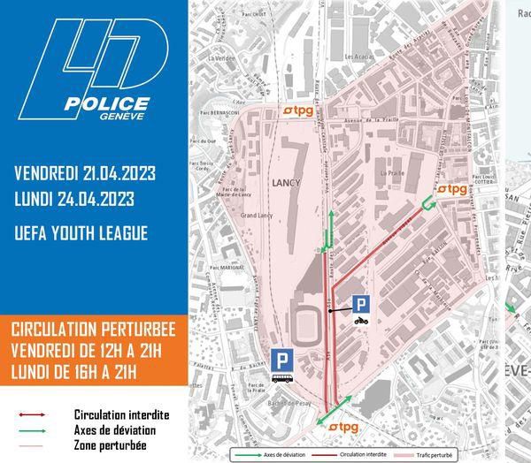 Embouteillages à la Praille