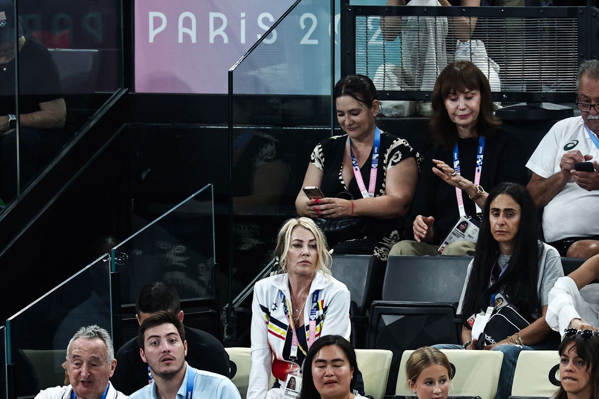 Out goes the legendary Nadia Comaneci.