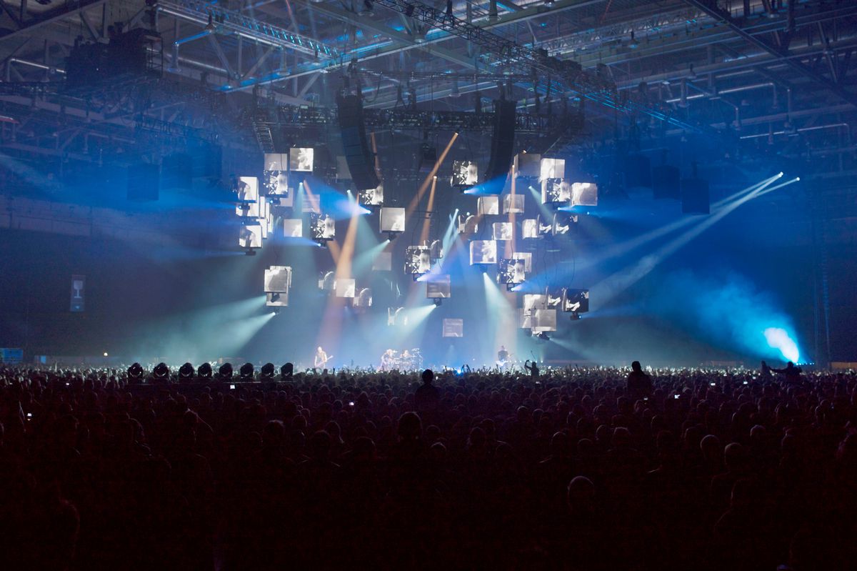 Geneve le 11.04.2018, Palexpo, concert du groupe de heavy metal Metallica © Georges Cabrera