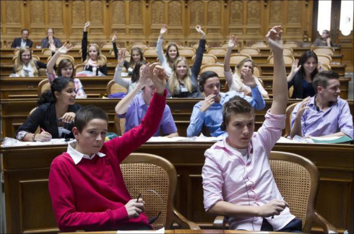 Selon le projet de loi, les jeunes de 16 ans pourraient voter, mais pas se faire élire.