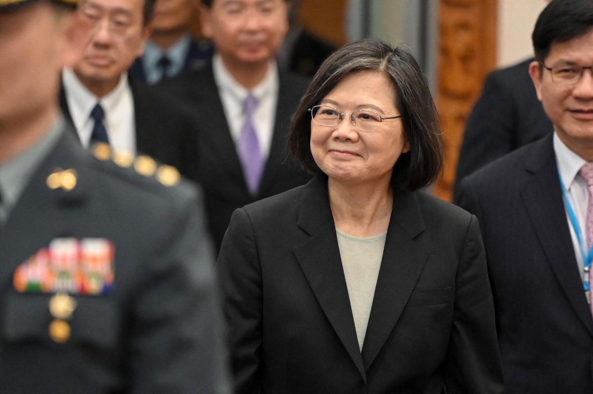 La présidente Tsai Ing-wen le 29 mars 2023.