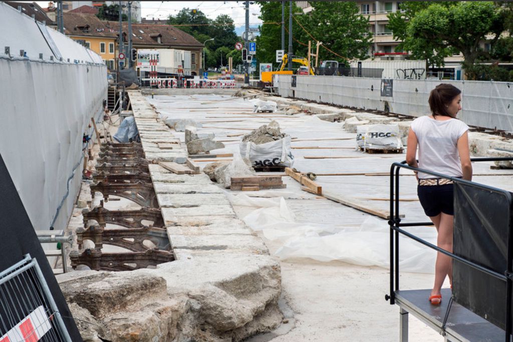 On roule à nouveau sur le pont de Carouge