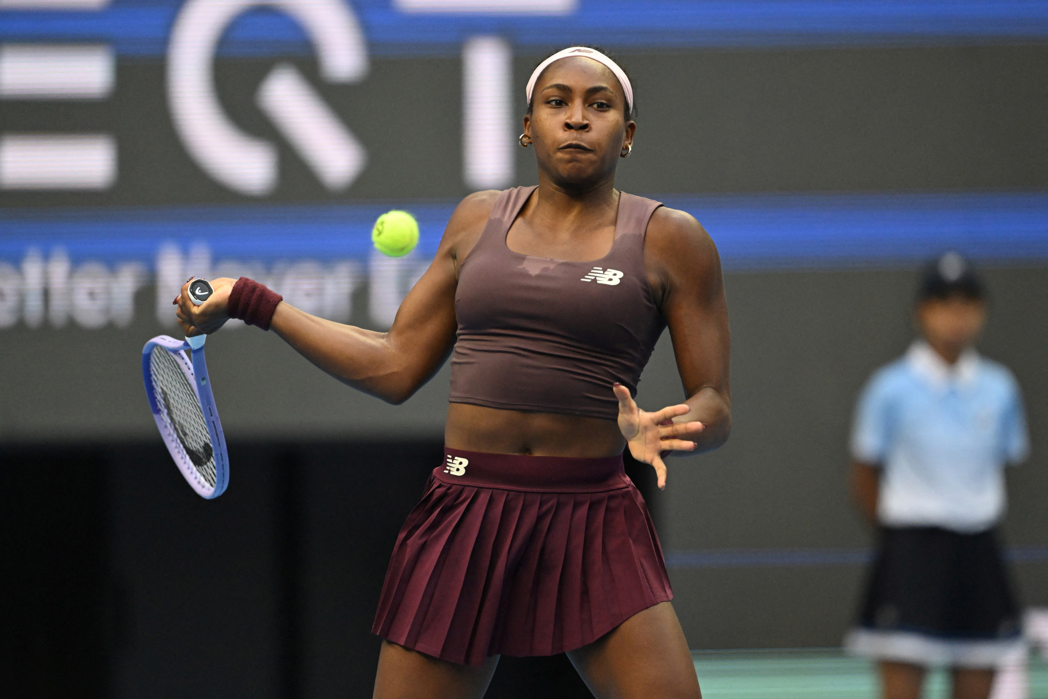 Tennis féminin: Battue à Pékin, Gauff dénonce l’impact «épuisant» de messages racistes