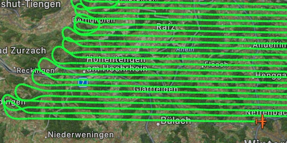 Diese Nacht wegen Lärm plötzlich aufgewacht? Dann war wohl dieses Flugzeug schuld