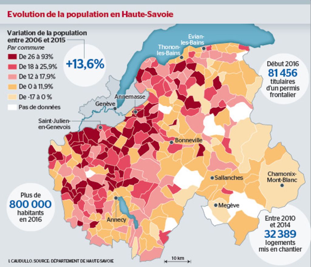 «En Haute-Savoie, quand on gagne un habitant, on gagne une voiture»