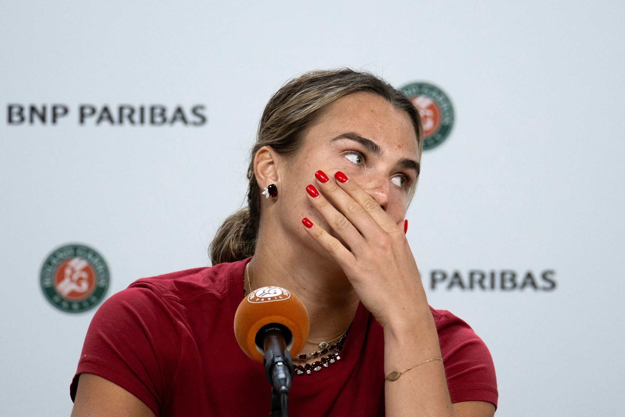 Viertelfinal-Aus in Roland Garros: Sabalenka geschockt: «Will am liebsten sofort mit Tennis aufhören»