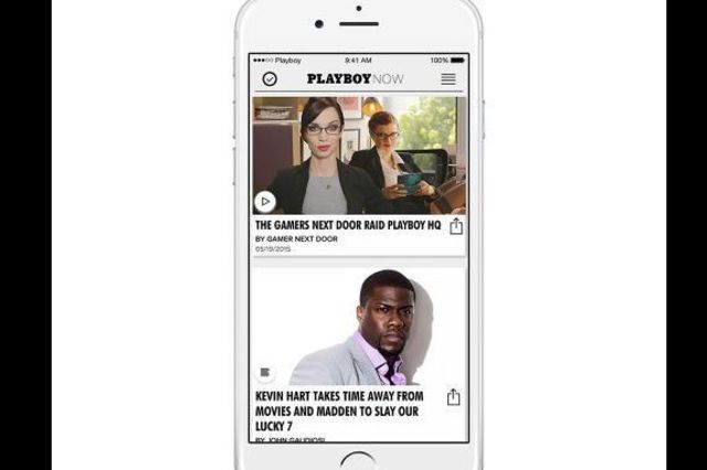 «Playboy NOW permettra à l'homme occupé de se tenir informé, de se distraire, de s'amuser et d'être séduit» selon le groupe.