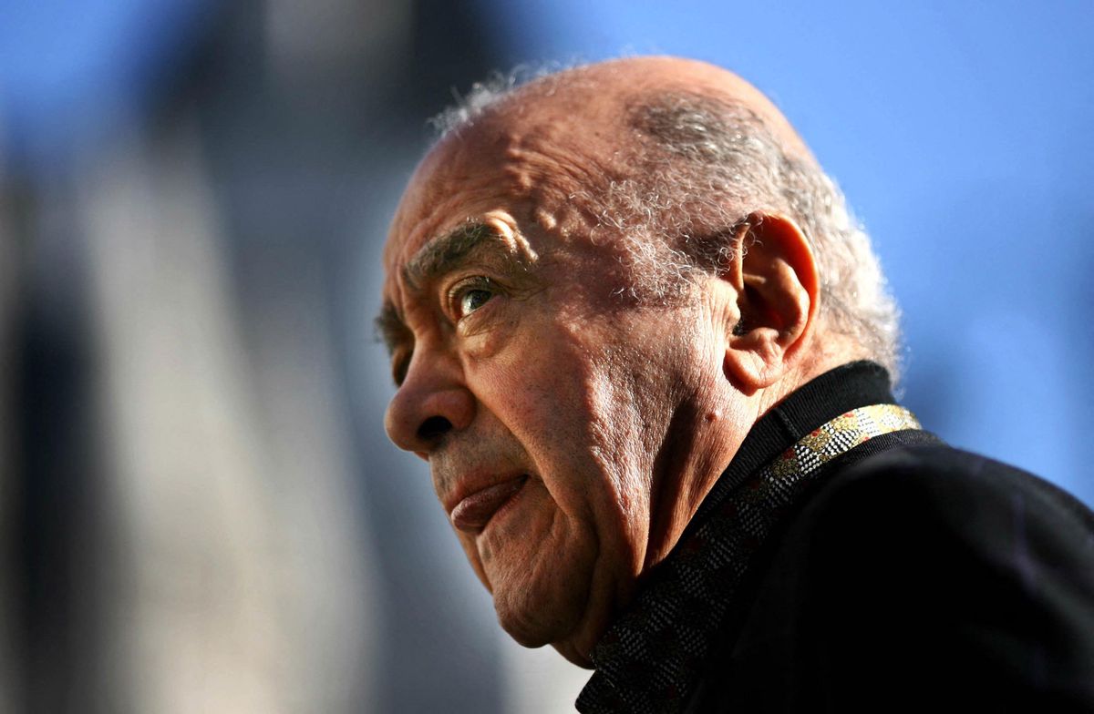 Mohamed Al Fayed quittant la Haute Cour à Londres, 02 mars 2007, après une décision sur l’enquête de la mort de Diana.