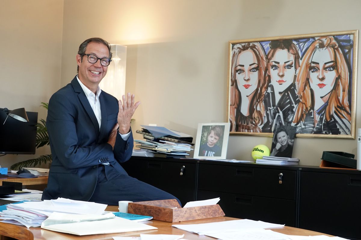 Nicolas Gonet, dans son bureau genevois.